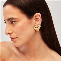 Earrings Breil Woman BIG HEART in Steel TJ3694 - TJ3694